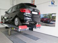 Direktannahme BMW mit MAHA Fahrbahan-Hebebuehne ZS Square II PF